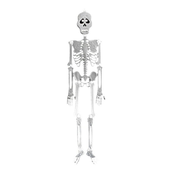 SCNOR Halloween Mini Skeleton Decor,Small Skeletons Fall Party Decorations,2 Pcs,8 inch