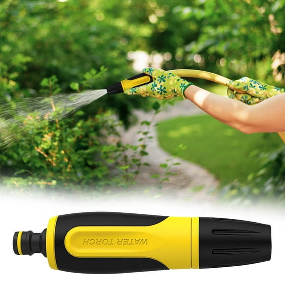 SCNOR High Pressure Garden Hose Nozzle, 3-in-1 Adjustable Spray Gun for Car Washing & Watering, ABS Plastic with Jet, Fan, Mist Modes