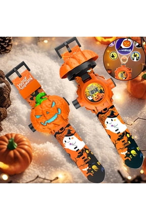 Kids Projection Watch with 24 Image Projector, Digital Display Interactive Toy Wristwatch for Children, Birthday Gift