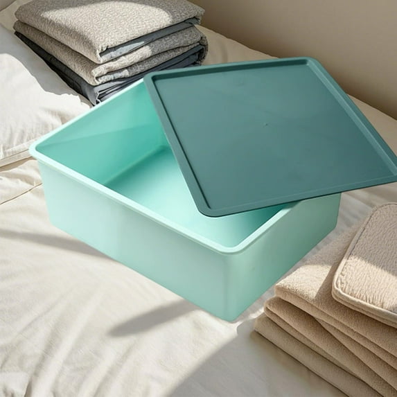 SCNOR Water Resistant Storage Boxes Closet Clothes Organizers and Storage with Lids