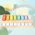 thumbnail image 1 of SCNOR Wooden Xylophone for Kids - Hand-Tapping Piano Toy with Drumsticks & Music Scores, Educational Musical Instrument for Toddlers 3+, Colorful Traditional Chinese Wooden Toy, 1 of 6