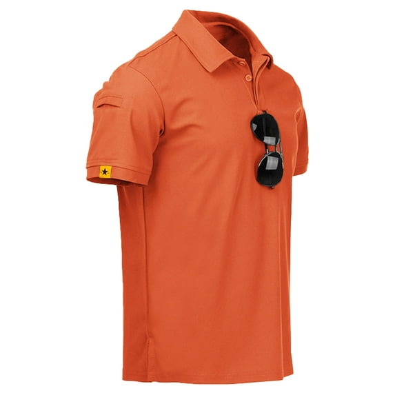 SCODI Men's Classic Fit Golf Shirts Short Sleeve Polo Shirts Moisture Wicking T-Shirt