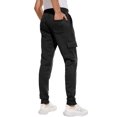 thumbnail image 1 of SCODI Men's Fleece Winter Pants Sherpa Lined Active Joggers Sweatpants Drawstring Zipper Pockets Elastic Black M, 1 of 6