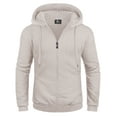 thumbnail image 1 of Geeksport Men's Heavyweight Fleece Sweatshirt Zip Up Thick Sherpa Lined Coat, 1 of 6