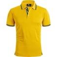 thumbnail image 1 of Geeksport Men's Polo Shirts Short Sleeve Performance Moisture Wicking Athletic Casual Collared Sports Golf T-Shirts, 1 of 8