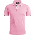 thumbnail image 1 of Geeksport Men's Polo Shirts Short Sleeve Performance Moisture Wicking Athletic Casual Collared Sports Golf T-Shirts, 1 of 8