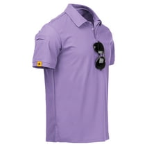 SCODI Men's Classic Fit Golf Shirts Short Sleeve Polo Shirts Moisture Wicking T-Shirt
