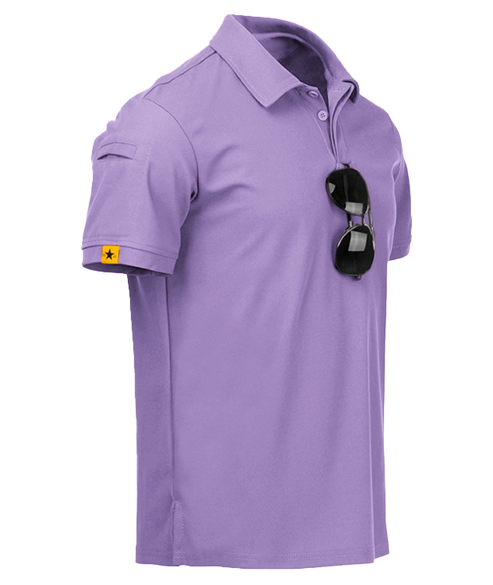 SCODI Men's Classic Fit Golf Shirts Short Sleeve Polo Shirts Moisture ...