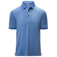 thumbnail image 1 of Geeksport Mens Polo Shirts Solid Color Moisture Wicking Short Sleeve Golf Shirt Tennis Running Sport T-Shirts, 1 of 7