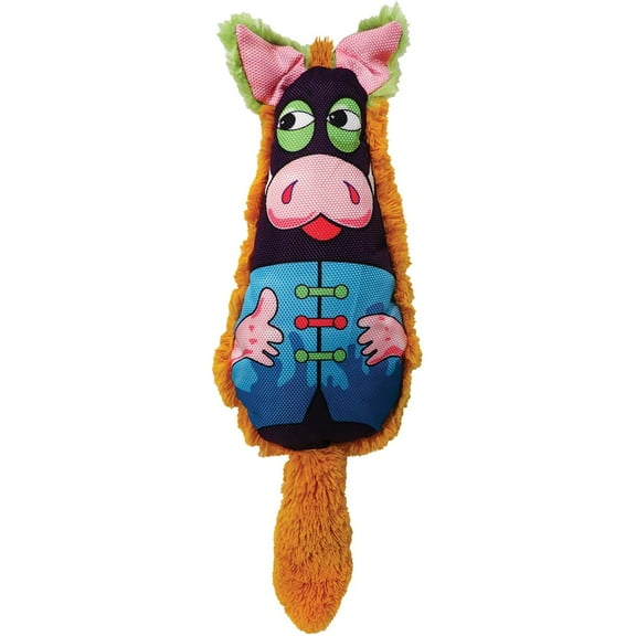 SCOOCHIE PET PRODUCTS Full Belly Pig Dog Plush Toy, 15-Inch