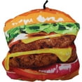 thumbnail image 1 of SCOOCHIE PET PRODUCTS Scoochzilla Tough Burger Dog Toy, 6-Inch, 1 of 5