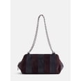 thumbnail image 1 of Scoop Women's Faux Snakeskin Chain Shoulder Bag, Dark Brown, 1 of 6