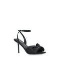 thumbnail image 1 of Scoop Women's Satin Bow Heels with Ankle Strap, 1 of 7