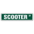 thumbnail image 1 of SCOOTER Street Sign Childrens Name Room Sign | Indoor/Outdoor |  36" Wide, 1 of 5