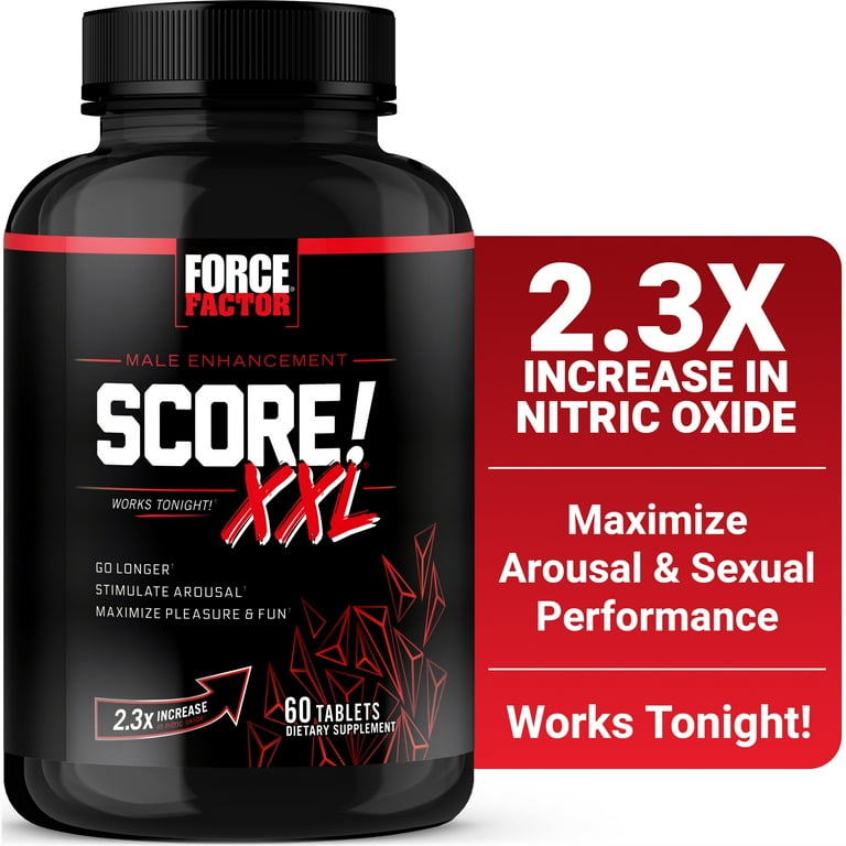 Force Factor SCORE! XXL Nitric Oxide Booster, L-Citrulline, Maca