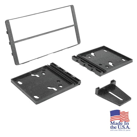 SCOSCHE FD1330B - 1995-up Ford Double DIN Mounting Dash Kit for Car Radio / Stereo Installation