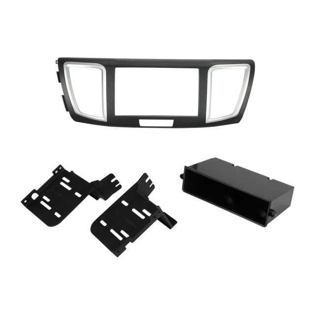 Scosche KA2420DDB Double DIN Radio Install Dash Kit Compatible With Select 2015-2019 Kia Sedona - Aftermarket Car Stereo Installation Kit - See Fit