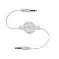 thumbnail image 1 of SCOSCHE IU3.5RCW Replay 3.5mm Retractable Auxiliary Audio Cable 3-foot in White, 1 of 3