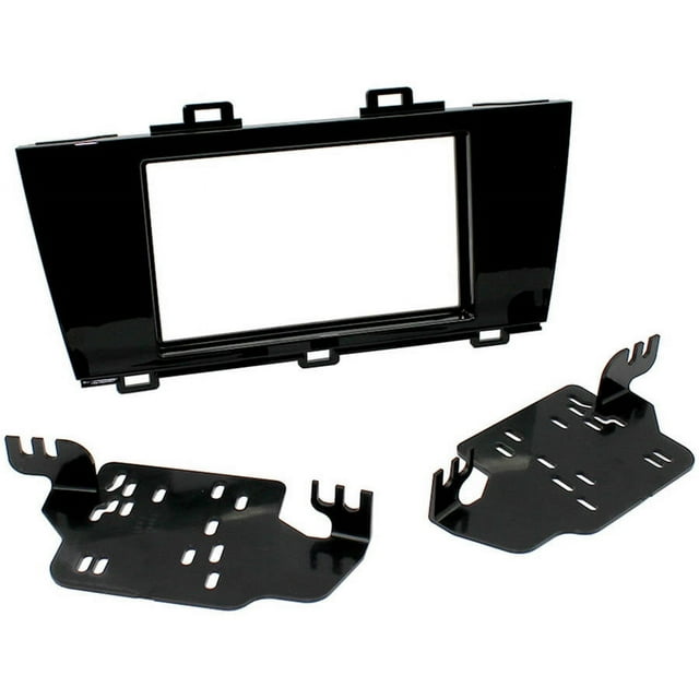 SCOSCHE NN1680B 2014up Nissan Rogue ISO Double DIN and DIN+Pocket