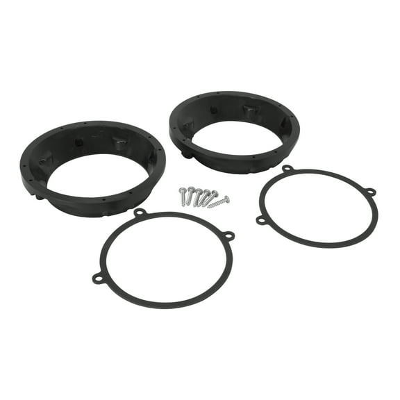 Scosche SAHD675B Speaker Adapters For w/ 96-13 Harley-Davidson w/ 6.5' Factory Fairing Speakers