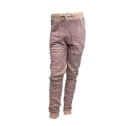 SCOTCH & SODA Girls Rib Knit Elasticated Leggings, Pink, 10