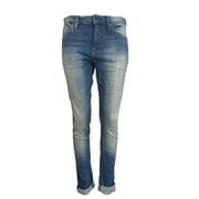 SCOTCH & SODA Womens Skinny Fit Medium Rise Jeans, Blue, 30/32