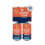Scotch-Brite Everyday Clean Lint Roller, 100 Sheets Per Roller, 2 Rollers Total