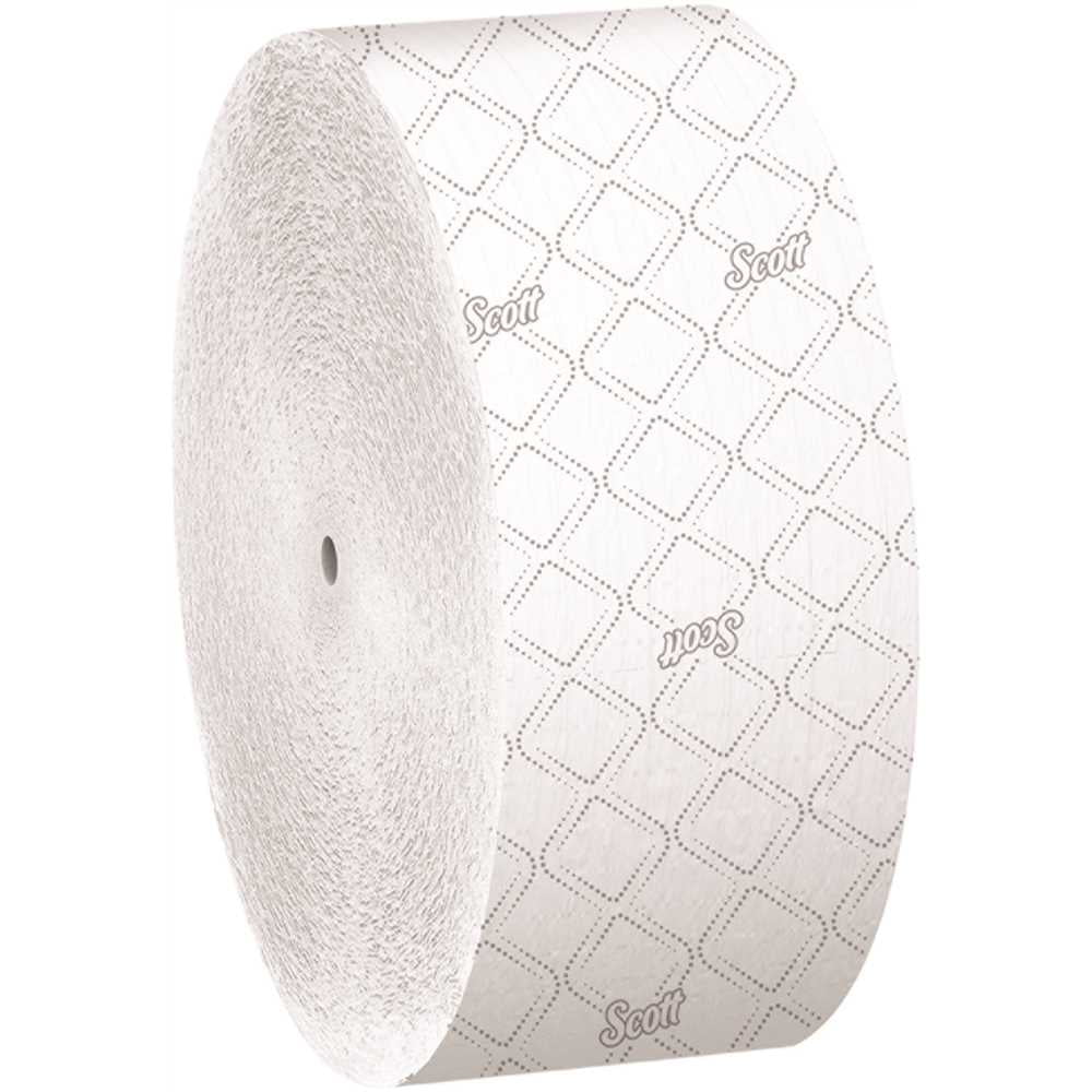 SCOTT 07006 2-Ply White Jumbo Roll Junior Coreless Toilet Paper (, 1,150 ft./Roll) - pack of 12