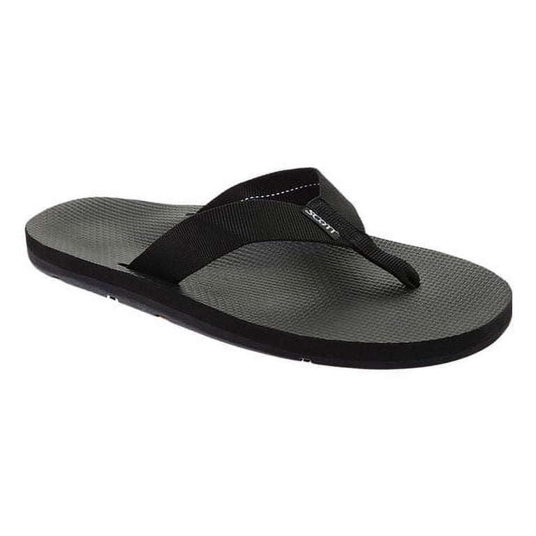 SCOTT HAWAII men's Slip-On Sandal - Stylish Hawaiian Print