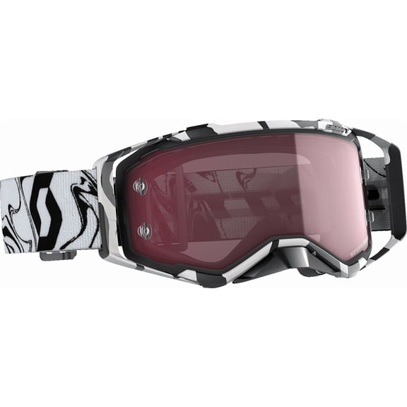 SCOTT Prospect Amplifier Goggle - Marble Black/White - Rose Works Lens 285536-7082352