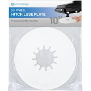 SCOTTCHEN 5th Wheel Hitch Lube Plate 10in RV Camper Trailer Fifth Wheel Plate - 1Pack