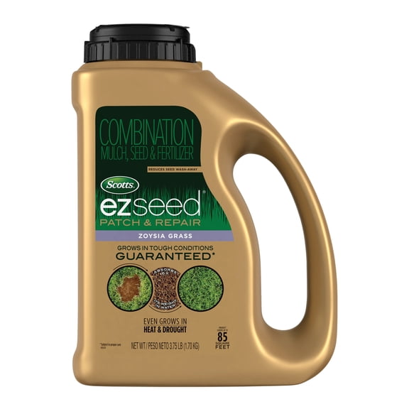 Scotts EZ Seed Patch and Repair Zoysia Grass, Mulch, Seed and Fertilizer, 3.75 lbs.