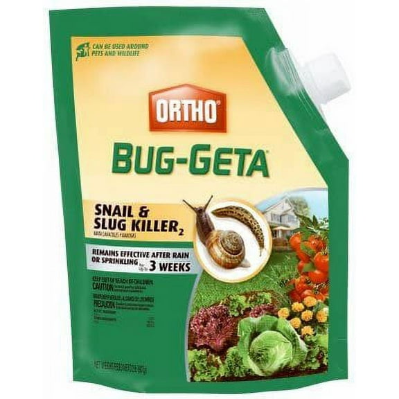 SCOTTS ORTHO ROUNDUP 0474510 Bug-Geta Snail & Slug Killer, 2-Lbs. - Quantity 6