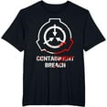 thumbnail image 1 of SCP Containment Bloody Logo Shirt T-Shirt, 1 of 4