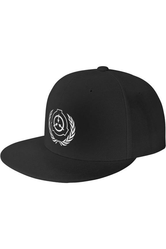 SCP Foundation Adult Flat Baseball Cap Adjustable Hat Man Woman's Sandwich Cap