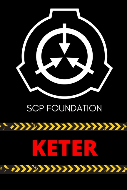 SCP Foundation - KETER Notebook - College-ruled notebook for scp foundation  fans : 6x9 inches - 120 pages (Paperback) 