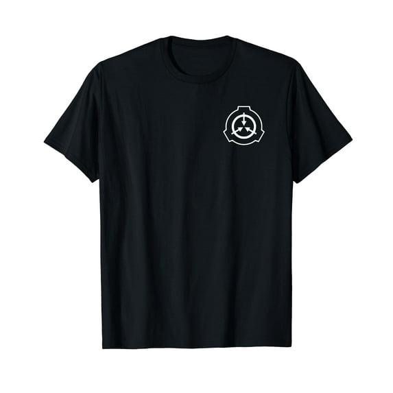 SCP Foundation Logo Front and Back Print T-Shirt