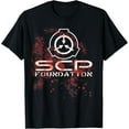 thumbnail image 1 of SCP, Foundation, with blood T-Shirt, 1 of 4