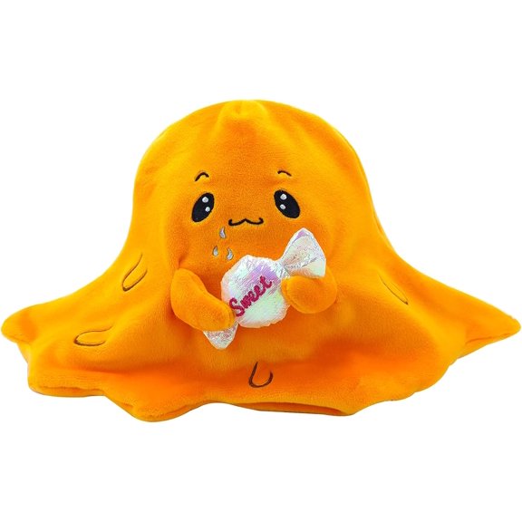SCP Plush Toys 6 inch, SCP 999 Plush, Tickle Monster Halloween Stuffed Plushie Toy Gift for Kids, SCP Merch Stuffed Toys (Candy Tickle Monster)