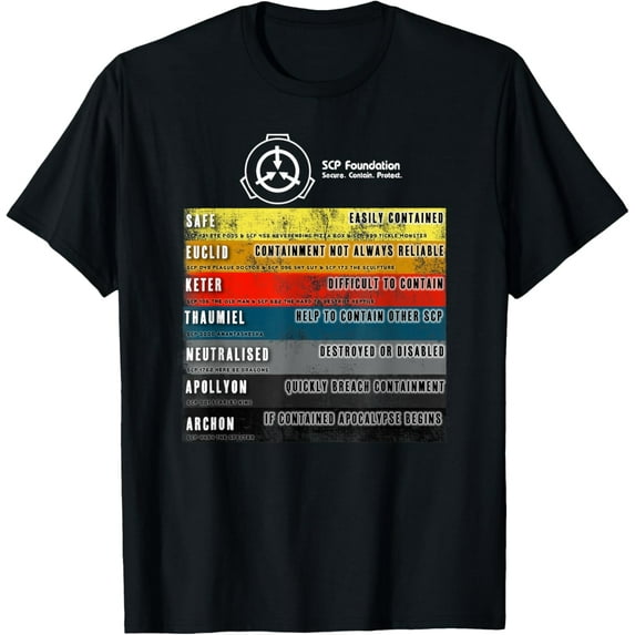 SCP object classes T-Shirt