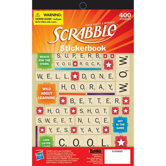 Scrabble Stickerbook