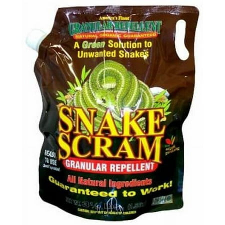 Enviro Protection Snake Scram Snake Repellent Granules - Natural Deterrent - 3.5 lbs Bag — Residential Use, Standard Application