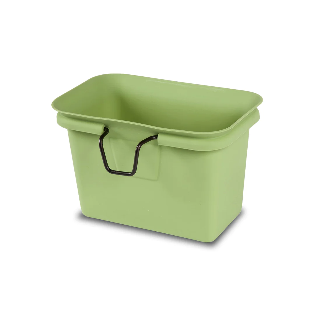Green Silicone Scrap Collector and Freezer Compost Bin