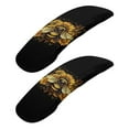 thumbnail image 1 of SCRAWLGOD Bee Sunflowers Set of 2 Non-Slip Office Chair Arm Slipcovers Stretch Removable Chair Arm Rest Covering Scratch Resistant Rotating Chair Armrest Cover, 1 of 6