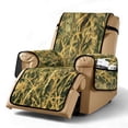 thumbnail image 1 of SCRAWLGOD Camo Hunting Print Recliner Chair Cover Washable Stain Resistant Furniture Protector Non Slip Recliner Cover with Elastic Straps, 1 of 7