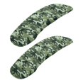 thumbnail image 1 of SCRAWLGOD Camouflage Green Dustproof Office Chair Armrest Slipcovers 2 Pieces Stretchy Gaming Chair Armrest Protector Comfy Breathable Computer Chair Arm Covers, 1 of 6