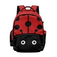 thumbnail image 1 of SCRAWLGOD Casual Ladybug Backpack, Unisex Ladybug Daypack for Travel Work Business Commute School, Laptop Storage Classic Cartoon Simple Design, 1 of 7