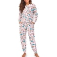 thumbnail image 1 of SCRAWLGOD Cat Rainbow Women's Pjs Long Sleeve Sleepwear for Women Pajama Set of 2 Crewneck Womens Pajamas Fall Lightweight Ladies Jogger Pjs Set Size XL, 1 of 7