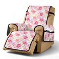 thumbnail image 1 of SCRAWLGOD Cherry Blossom Print Recliner Cover Universal Anti Dust Recliner Chair Cover Non Slip Reclining Slipcover with Pocket, 1 of 7