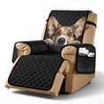 thumbnail image 1 of SCRAWLGOD Corgi Print Recliner Chair Covers for Pets Non Slip Universal Furniture Protector Washable Recliner Chair Cover with Pocket, 1 of 7